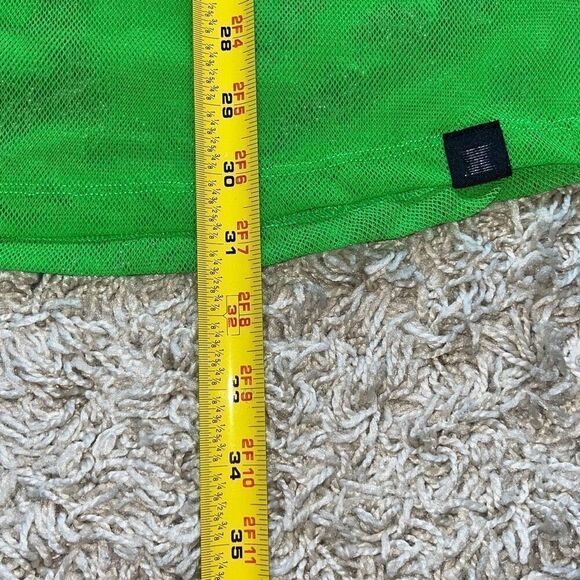 NWT SAVAGE X FENTY NOTHIN' BUT NET SLIP Medium Green Kiwi - Picture 5 of 14